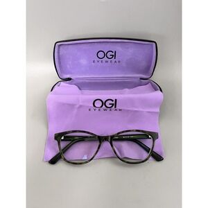 OGI HERITAGE 7155 1823 GREEN TORTOISE EYEGLASSES GLASSES FRAME 50-15-140mm Japan